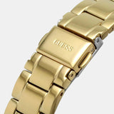 Guess Crown Jewel Diamonds White Dial Gold Steel Strap Watch for Women - GW0410L2 Authentic Buy Shop Now