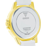 Guess Crown Jewel Multifunction Diamonds White Dial White Leather Strap Watch for Women - GW0411L1 Authentic Buy Shop Now