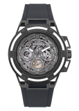 Guess Matrix Multifunction Grey Dial Grey Rubber Strap Watch for Men - GW0423G3 Authentic Buy Shop Now