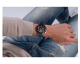 Guess Matrix Multifunction Blue Dial Blue Rubber Strap Watch for Men - GW0423G4 Authentic Buy Shop Now