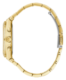 Guess Heiress Multifunction Diamonds Gold Dial Gold Steel Strap Watch for Women - GW0440L2 Authentic Buy Shop Now