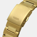 Guess Scope Gold Dial Gold Steel Strap Watch for Men - GW0454G2 Authentic Buy Shop Now