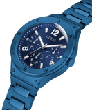 Guess Scope Multifunction Blue Dial Blue Steel Strap Watch for Men - GW0454G4 Authentic Buy Shop Now