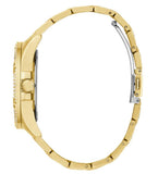 Guess Queen Quartz Gold Dial Gold Steel Strap Watch For Women - GW0464L2 Authentic Buy Shop Now