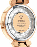 Guess Crystal Clear Rose Gold Dial Rose Gold Steel Strap Watch for Women - GW0470L3 Authentic Buy Shop Now
