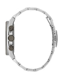 Guess Empire Quartz Black Dial Silver Steel Strap Watch For Men - GW0489G1 Authentic Buy Shop Now