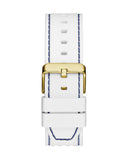 Guess Phoenix Multifunction Blue Dial White Rubber Strap Watch for Men - GW0499G6 Authentic Buy Shop Now