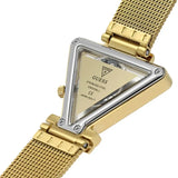 Guess Fame Diamonds Gold Dial Gold Mesh Bracelet Watch for Women - GW0508L2 Authentic Buy Shop Now