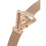 Guess Fame Diamonds Rose Gold Dial Rose Gold Mesh Bracelet Watch for Women - GW0508L3 Authentic Buy Shop Now