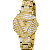 Guess Trend Diamonds Gold Dial Gold Steel Strap Watch for Women - GW0512L2 Authentic Buy Shop Now