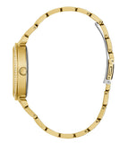 Guess Lily Quartz Gold Dial Gold Steel Strap Watch For Women - GW0528L2 Authentic Buy Shop Now