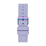 Guess Queen Quartz Purple Dial Purple Silicone Strap Watch For Women - GW0536L4 Authentic Buy Shop Now