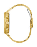 Guess Edge Chronograph Black Dial Gold Steel Strap Watch For Men - GW0539G2 Authentic Buy Shop Now