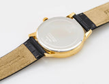 Guess Gadget Gold Dial Black Leather Strap Watch for Men - GW0570G1 Authentic Buy Shop Now