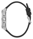 Guess Headline Chronograph Grey Dial Black Rubber Strap Watch for Men - GW0571G1 Authentic Buy Shop Now