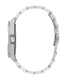 Guess Asset Quartz Blue Dial Silver Steel Strap Watch For Men - GW0575G4 Authentic Buy Shop Now