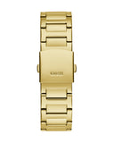 Guess Duke Glitz Crystals Gold Dial Gold Steel Strap Watch For Men - GW0576G2 Authentic Buy Shop Now