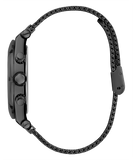 Guess Continental Chronograph Black Dial Black Mesh Strap Watch For Men - GW0582G3 Authentic Buy Shop Now
