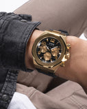 Guess Empire Chronograph Quartz Black Dial Black Silicon Strap Watch For Men - GW0583G2 Authentic Buy Shop Now