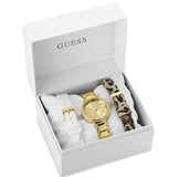 Guess Montage Quartz Gold Dial Gold Steel Strap Watch For Women - GW0588L1 Authentic Buy Shop Now