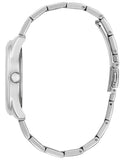 Guess Cubed Analog Silver Dial Silver Steel Strap Watch For Women - GW0606L1 Authentic Buy Shop Now