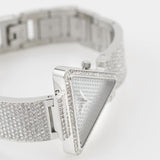 Guess Fame Quartz Crystals Silver Dial Silver Steel Strap Watch For Women - GW0644L1 Authentic Buy Shop Now