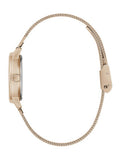 Guess Soiree Diamonds Rose Gold Dial Rose Gold Mesh Bracelet Watch for Women - GW0402L3 Authentic Buy Shop Now