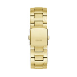 Guess Equity Analog Green Dial Gold Steel Strap Watch For Men - GW0703G2 Authentic Buy Shop Now