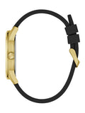 Guess Matrix Multifunction Gold Dial Black Rubber Strap Watch For Men - GW0423G2 Authentic Buy Shop Now