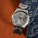 Guess Cubed Analog Silver Dial Silver Steel Strap Watch For Women - GW0606L1 Authentic Buy Shop Now