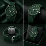 Lacoste 12.12 Move Green Dial Green Silicon Strap Watch for Men - 2011238 Authentic Buy Shop Now