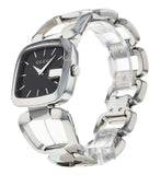 Gucci G Gucci Black Dial Silver Steel Strap Watch For Women - YA125407 Authentic Buy Shop Now