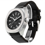 Gucci GG2570 Black Dial Black Leather 44mm Watch For Men - YA142208 Authentic Buy Shop Now