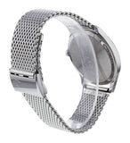 Gucci G-Timeless Motifs Moon Phase Blue Dial Silver Mesh Bracelet Watch For Men - YA126328 Authentic Buy Shop Now