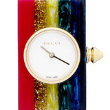 Gucci Web Pink Mother of Pearl Dial Watch For Women - YA143524 Authentic Buy Shop Now