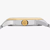 Gucci G Timeless Silver Dial Two Tone Steel Strap Watch For Men - YA126409 Authentic Buy Shop Now