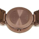 Gucci Interlocking G Quartz Brown Dial Brown Steel Strap Watch for Women - YA133317 Authentic Buy Shop Now