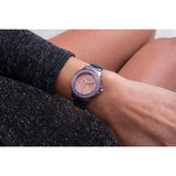 Guess Heiress Multifunction Diamonds Purple Dial Purple Steel Strap Watch for Women - GW0440L3 Authentic Buy Shop Now