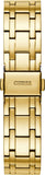 Guess Cosmo Diamonds Gold Dial Gold Steel Strap Watch For Women - GW0033L2 Authentic Buy Shop Now