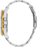Guess Cosmo Diamonds Silver Dial Two Tone Steel Strap Watch for Women - GW0033L4 Authentic Buy Shop Now