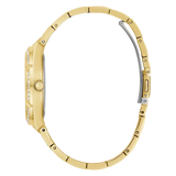 Guess Allara Quartz Gold Dial Gold Steel Strap Watch For Women - GW0604L2 Authentic Buy Shop Now
