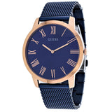 Guess Richmond Blue Dial Blue Mesh Bracelet Watch for Men - W1263G4 Authentic Buy Shop Now