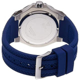 Guess Force White Dial Blue Rubber Strap Watch For Men - W0674G4 Authentic Buy Shop Now