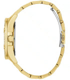 Guess BFF Multifunction Gold Dial Gold Steel Strap Watch for Men - W0231L2 Authentic Buy Shop Now