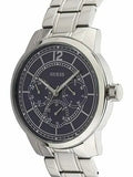 Guess Horizon Chronograph Quartz Black Dial Silver Steel Strap Watch For Men - W0379G1 Authentic Buy Shop Now