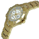Guess Vista Diamonds Gold Dial Gold Steel Strap Watch for Women - W13573L1 Authentic Buy Shop Now