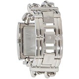 Guess Mod Heavy Metal Diamonds Silver Dial Silver Steel Strap Watch for Women - W95088L1 Authentic Buy Shop Now