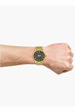 Guess Delancy Black Dial Gold Mesh Bracelet Watch for Men - W0871G2 Authentic Buy Shop Now
