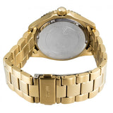 Guess BFF Multifunction Black Dial Gold Steel Strap Watch for Women - W0231L3 Authentic Buy Shop Now