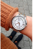 Guess Montauk Silver Dial Two Tone Steel Strap Watch For Women - W0933L6 Authentic Buy Shop Now